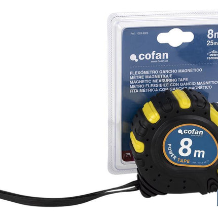 Flexómetro gancho magnético Cofan · Imagen de la familia Cofan