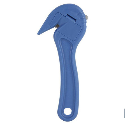 Cúter especial para flejes | La cuchilla oculta proporciona mayor seguridad | Diseño de pico de loro
