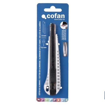 Cúter profesional de aluminio Cofan · Imagen de la familia Cofan