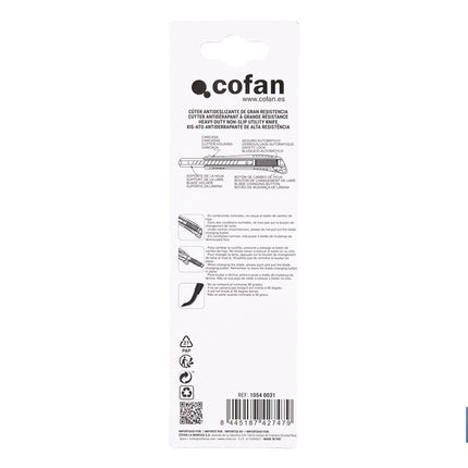 Cúter profesional de ABS Cofan · Imagen de la familia Cofan