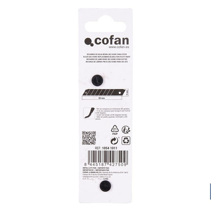 Recambio de cuchillas para cúter profesional Cofan · Imagen de la familia Cofan