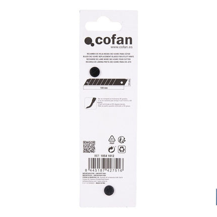 Recambio de cuchillas para cúter profesional Cofan · Imagen de la familia Cofan