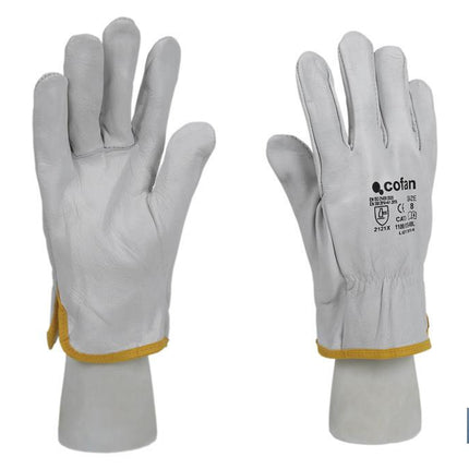 Guantes estilo conductor de piel Cofan · Imagen de la familia Cofan