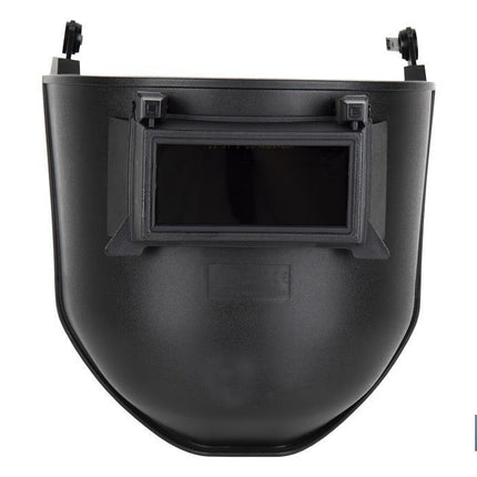 Máscara de soldar | Adaptable a casco de obra | Color negro
