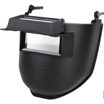 Máscara de soldar | Adaptable a casco de obra | Color negro