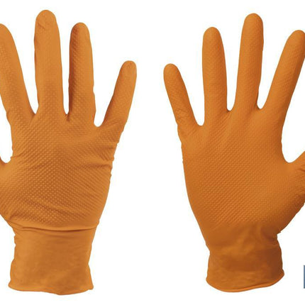 Caja de 100 guantes de nitrilo con textura diamantada Cofan · Imagen de la familia Cofan