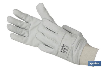 Guantes ajustables de piel flor reforzados Cofan · Imagen de la familia Cofan