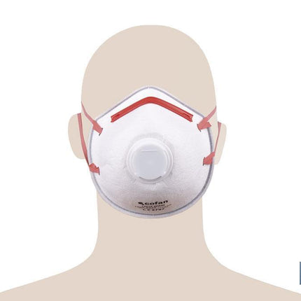 Mascarilla FFP3 NR | Con válvula Extra confort | Protección Auto filtrante | Pack de 10 Unidades