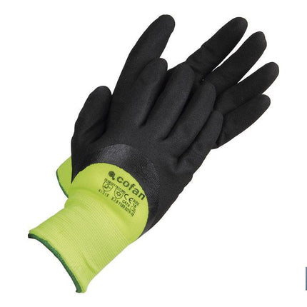 Guantes impregnados en nitrilo con espuma protectora contra el frío Cofan · Imagen de la familia Cofan
