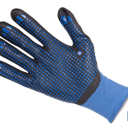 Guantes impregnados de nitrilo con puntos azules Cofan · Imagen de la familia Cofan