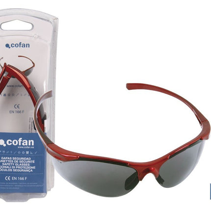 Blíster Gafa de Seguridad Anatómica | Lentes de protección frente a Rayos UV | Ultraligeras para un uso intensivo