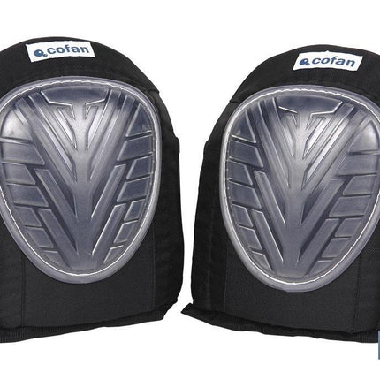 Pack de 2 Rodilleras de Trabajo | Con Doble Banda Elástica y Cierre de Velcro | Almohadillas de Gel