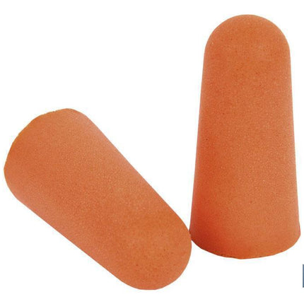 Tapones de Protección Auditiva | Pack de 50 unidades | Tapones desechables en color naranja