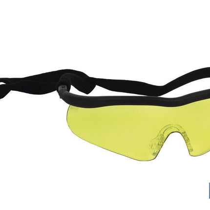 Gafas protectoras de seguridad ámbar | Resistente a arañazos | Mayor seguridad en bricolaje y soldadura, entre otros