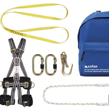 Kit anticaídas | Especial para trabajos en altura | Máxima protección y seguridad