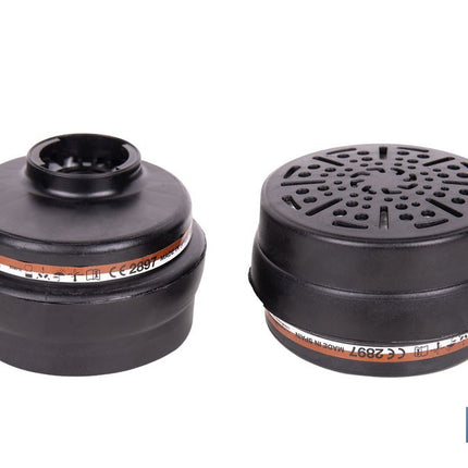 Set de 2 filtros A1P3 para máscara completa Cofan | Protección frente a gases, vapores y partículas P3