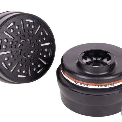 Set de 2 filtros A1P3 para máscara completa Cofan | Protección frente a gases, vapores y partículas P3