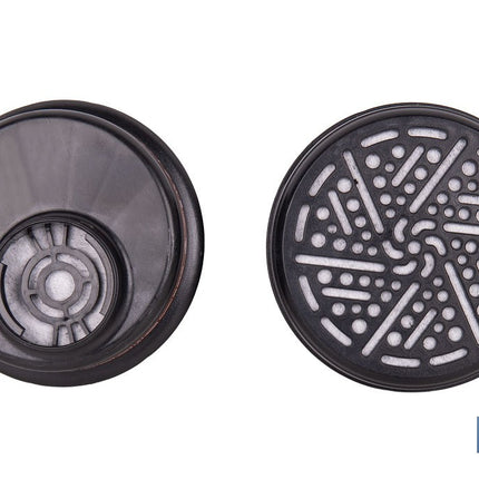 Set de 2 filtros A1 para máscara completa Cofan | Protección frente a gases y vapores de compuestos químicos