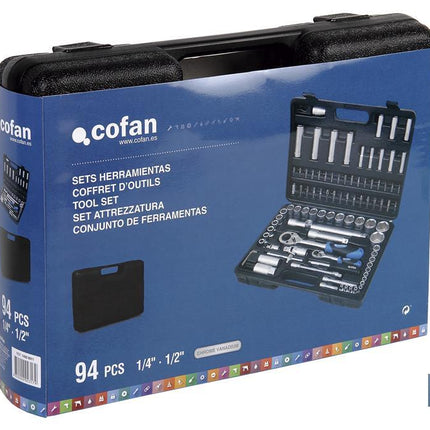 Maletín herramientas 94 pcs