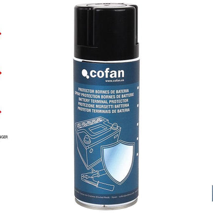 Spray protector de bornes para baterías 400 ml | Combinado con aditivos y espesantes