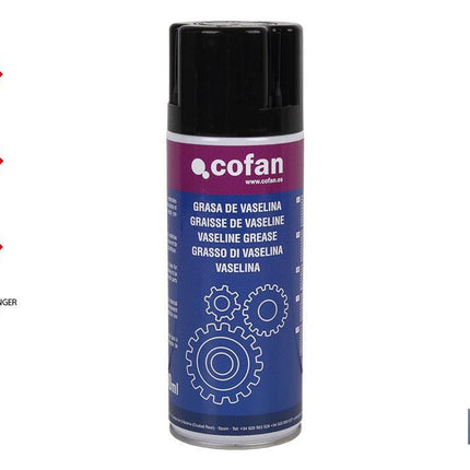 Grasa de vaselina 400 ml | Lubricante industrial sin materiales pesados | Color rosa