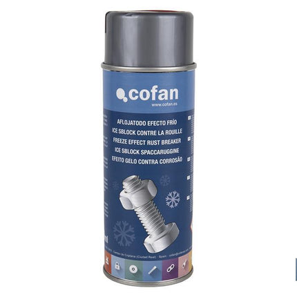 Aflojatodo con efecto frío 400 ml | Desoxidante con efecto hielo | Enfriado intenso de las piezas a aflojar o separar