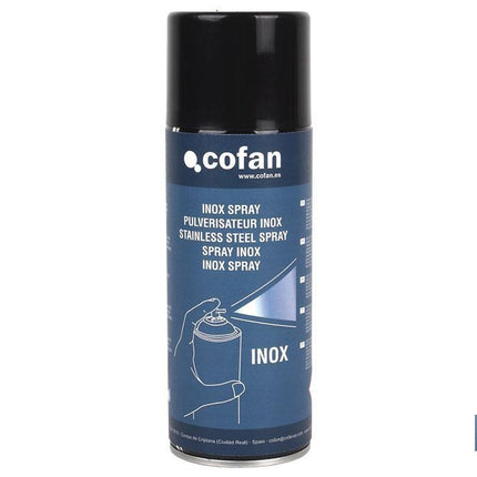 Pintura Inoxidable en Spray | Envase 400 ml | Resistente al agua | Protege de la corrosión y los agentes atmosféricos