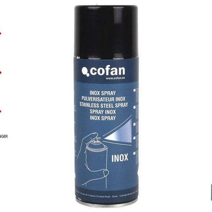 Pintura Inoxidable en Spray | Envase 400 ml | Resistente al agua | Protege de la corrosión y los agentes atmosféricos