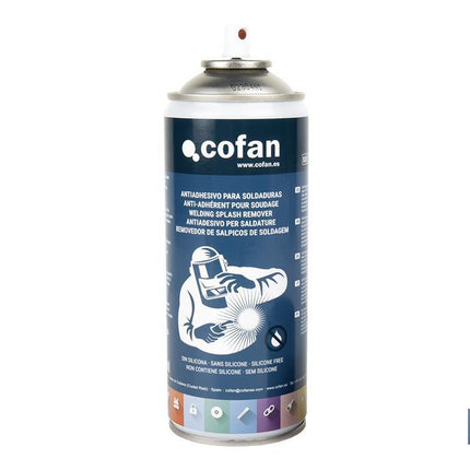 Antiadhesivo para soldaduras 400 ml | Para prevenir que las chispas manchen el material a soldar | Protector antisalpicadura