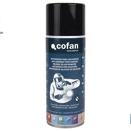 Antiadhesivo para soldaduras 400 ml | Para prevenir que las chispas manchen el material a soldar | Protector antisalpicadura