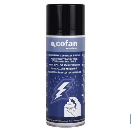 Hidrorrepelente contra la humedad 400 ml | Para equipos electrónicos | Para cualquier material expuesto a humedades