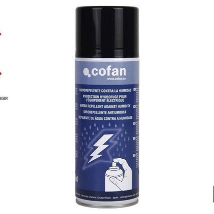 Hidrorrepelente contra la humedad 400 ml | Para equipos electrónicos | Para cualquier material expuesto a humedades