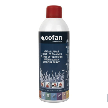 Apagallamas en spray 300 ml | Mini extintor casero | Aerosol contra incendios doméstico