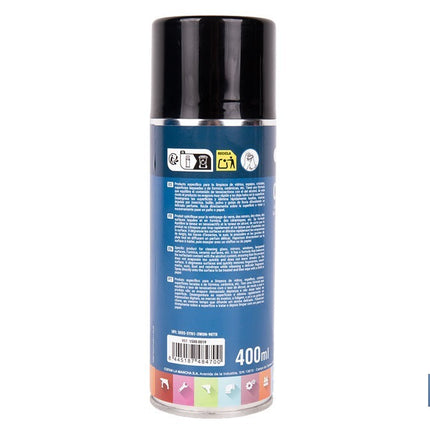 Limpiacristales en aerosol universal | Envase de 400 ml con efecto desengrasante | Fórmula antimarcas