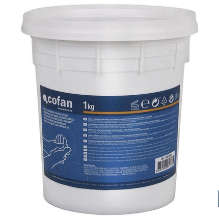 Pasta lavamanos con partículas 1 kg | Gel de manos para eliminar suciedades rebeldes | No daña la piel