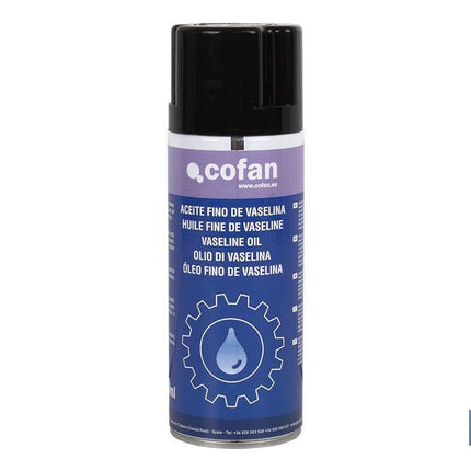 Aceite fino de vaselina incoloro 400 ml | Lubricante sin materiales pesados | Inhibe la corrosión y alarga la vida útil