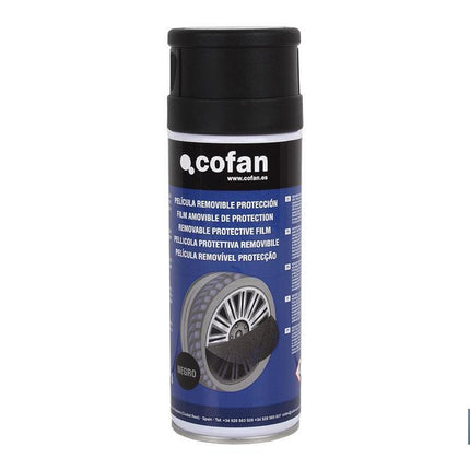 Pintura negra mate especial protectora 400 ml | Removible Vinílica | Pintura aplicación fácil