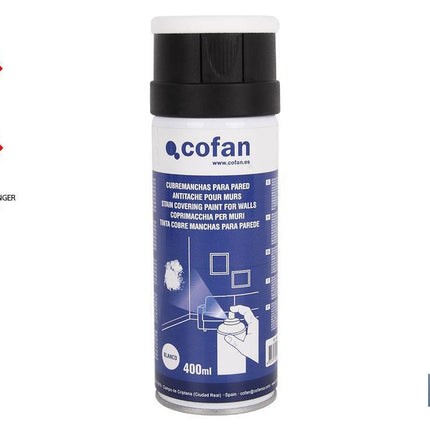 Cubremanchas en Spray para Paredes | Color Blanco | Envases de 400 ml