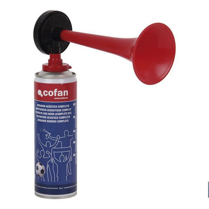 Bocina de aire comprimido | Contenido de 300 ml | Ideal para eventos deportivos o señalización acústica