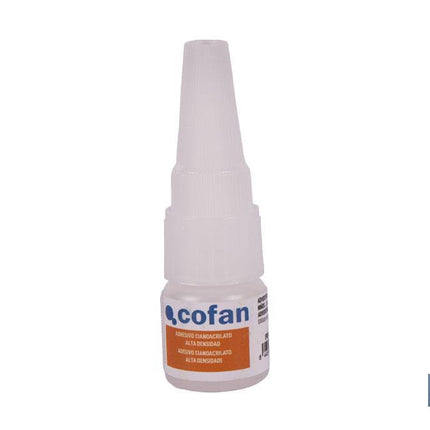 Adhesivo cianoacrilato de alta viscosidad Cofan · Imagen de la familia Cofan
