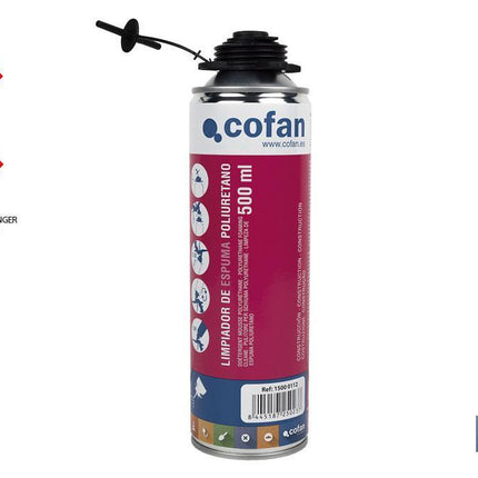 Limpiador de Espuma de Poliuretano | Aerosol 500 ml | Libre de CFC