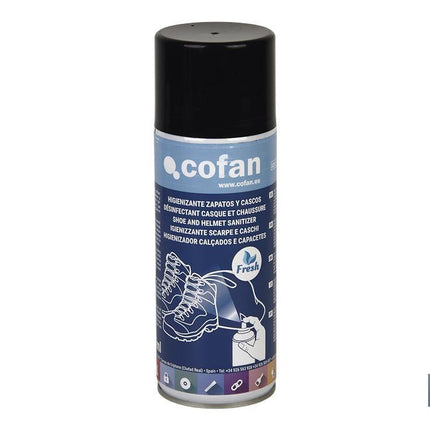 Higienizante para calzado | Contenido del Spray de 400 ml |Neutraliza los malos olores con un aroma fresco