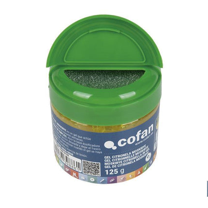 Gel de citronela con esencia de limón | Ahuyentador de insectos natural y duradero | Duración de hasta 4 semanas