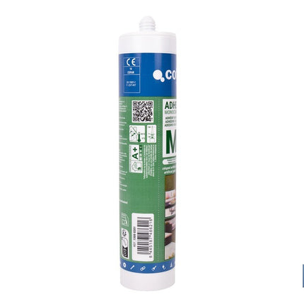 Adhesivo MS monocomponente verde para césped artificial de 290 ml – Alta adherencia y resistencia exterior