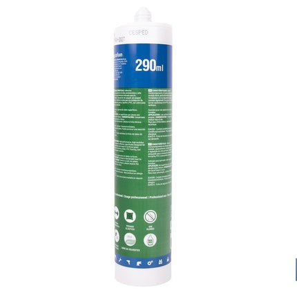Adhesivo MS monocomponente verde para césped artificial de 290 ml – Alta adherencia y resistencia exterior