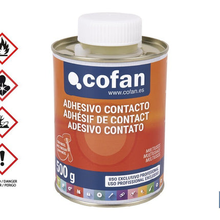 Adhesivo de contacto 500 ml | Pegamento universal multiusos