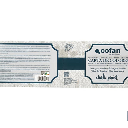Carta de 10 Colores para Pintura a la Tiza | Muestrario de Chalk Paint
