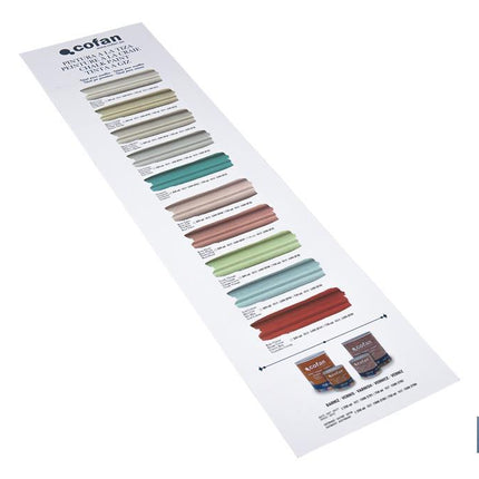 Carta de 10 Colores para Pintura a la Tiza | Muestrario de Chalk Paint