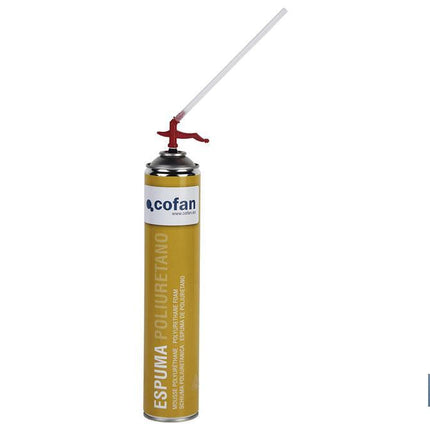 Espuma de Poliuretano | Aerosol 750 ml | Aplicación Manual por cánula expansible 45 L
