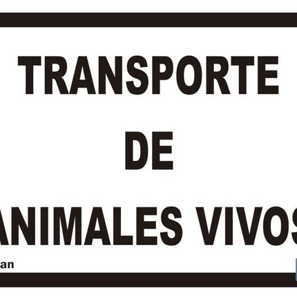 Placa Animales Vivos